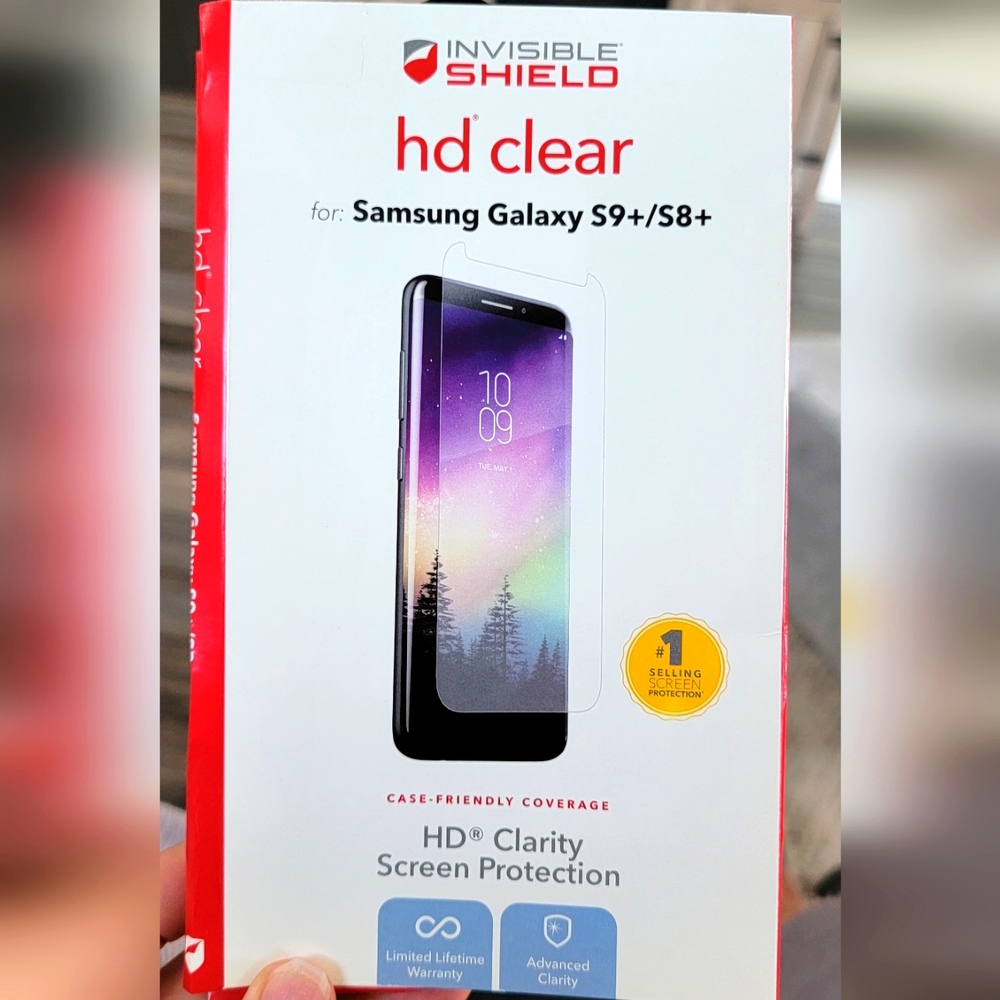 Screen protector for Galaxy S9+